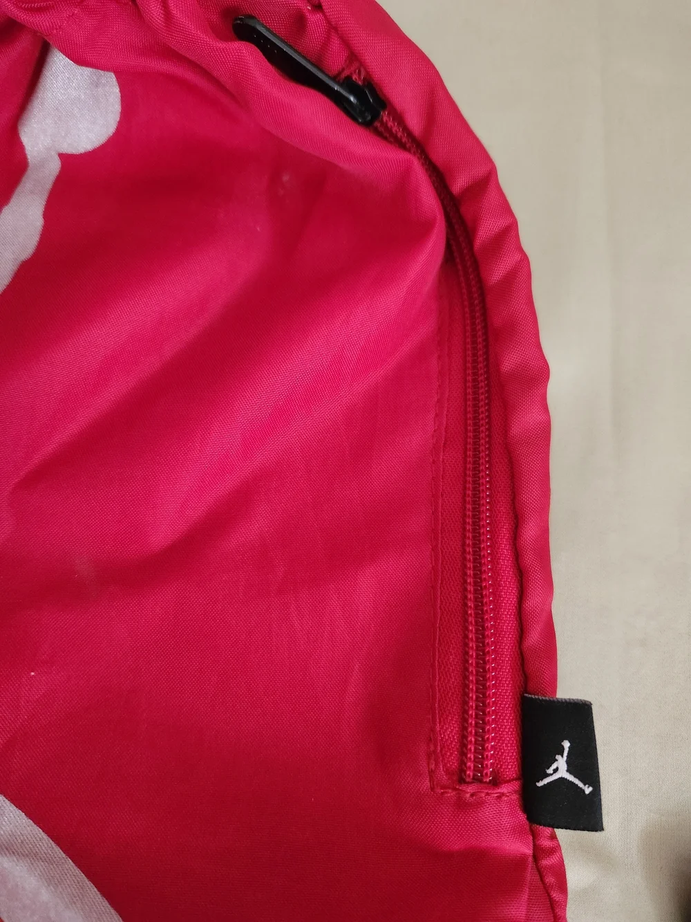 Nike Air Jumpman Pink Drawstring Backpack